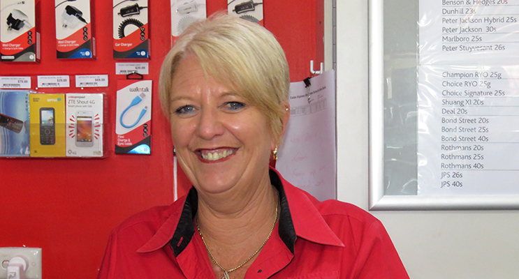 Coles Express Manager Sue Malone is not expecting the new station to impact on business. 