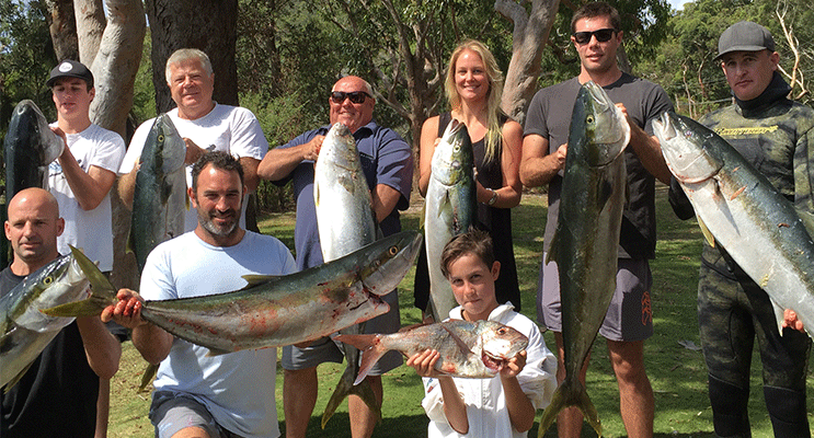Catch of the Bay: Kingfish on the menu.