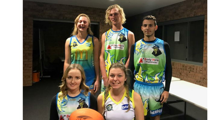 Hanna Robinson, Marley Robinson, Alexander Napoli, Briennen Carter and Taylah Smith will represent Port Stephens and Australia in Ireland. 