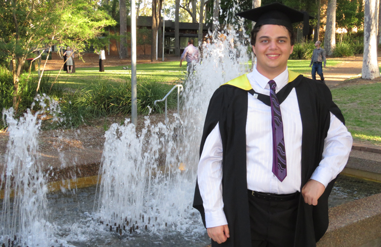 Daniel Sahyoun received a Bachelor of Communication with Distinction. 
