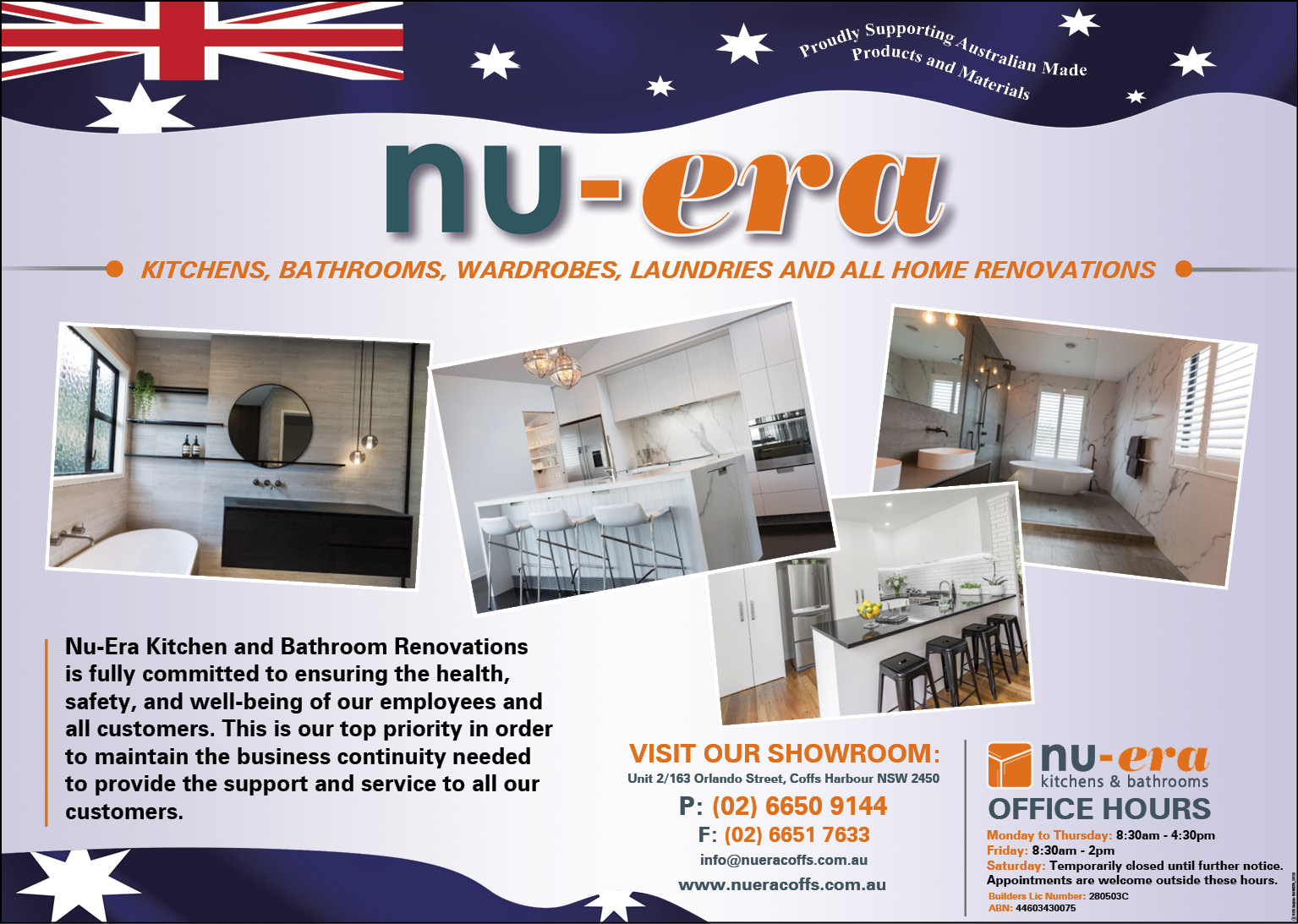 NuEra Kitchen and Bathroom Renovations PTY LTD
