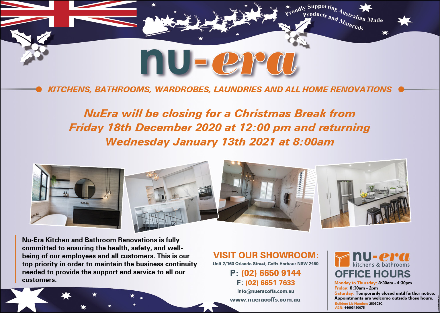 NuEra Kitchen and Bathroom Renovations PTY LTD