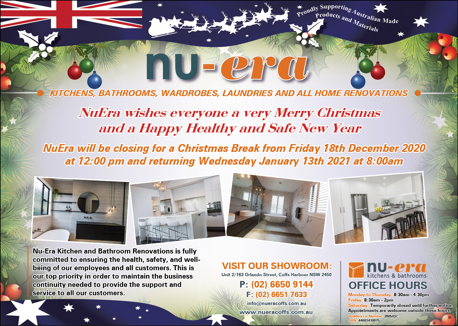 NuEra Kitchen and Bathroom Renovations PTY LTD