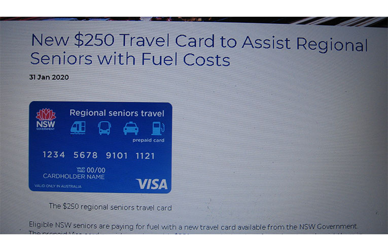 train travel pensioner card