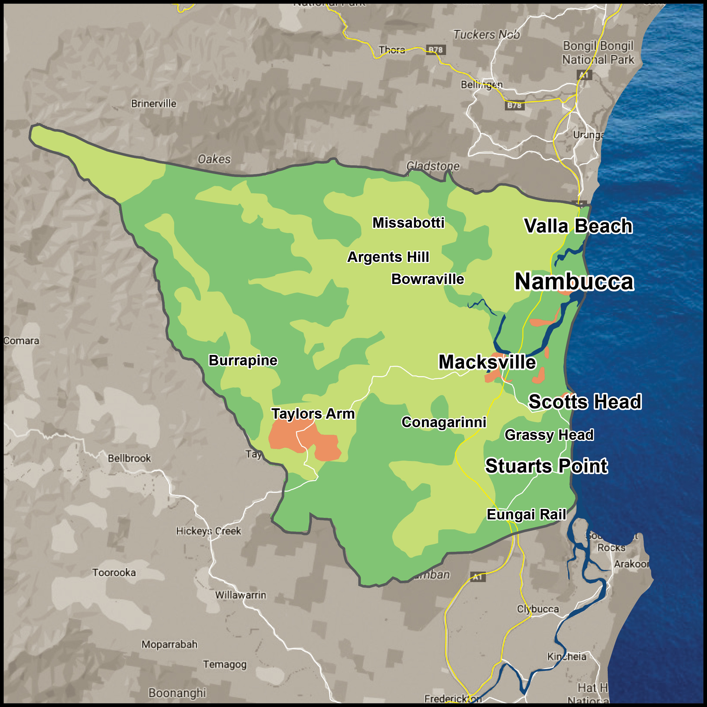 Nambucca Map 050421 