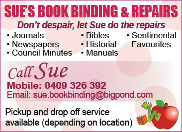 Sue's Book Binding