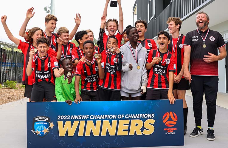 Coffs City United under 14s crowned Champions of Champions - News Of ...