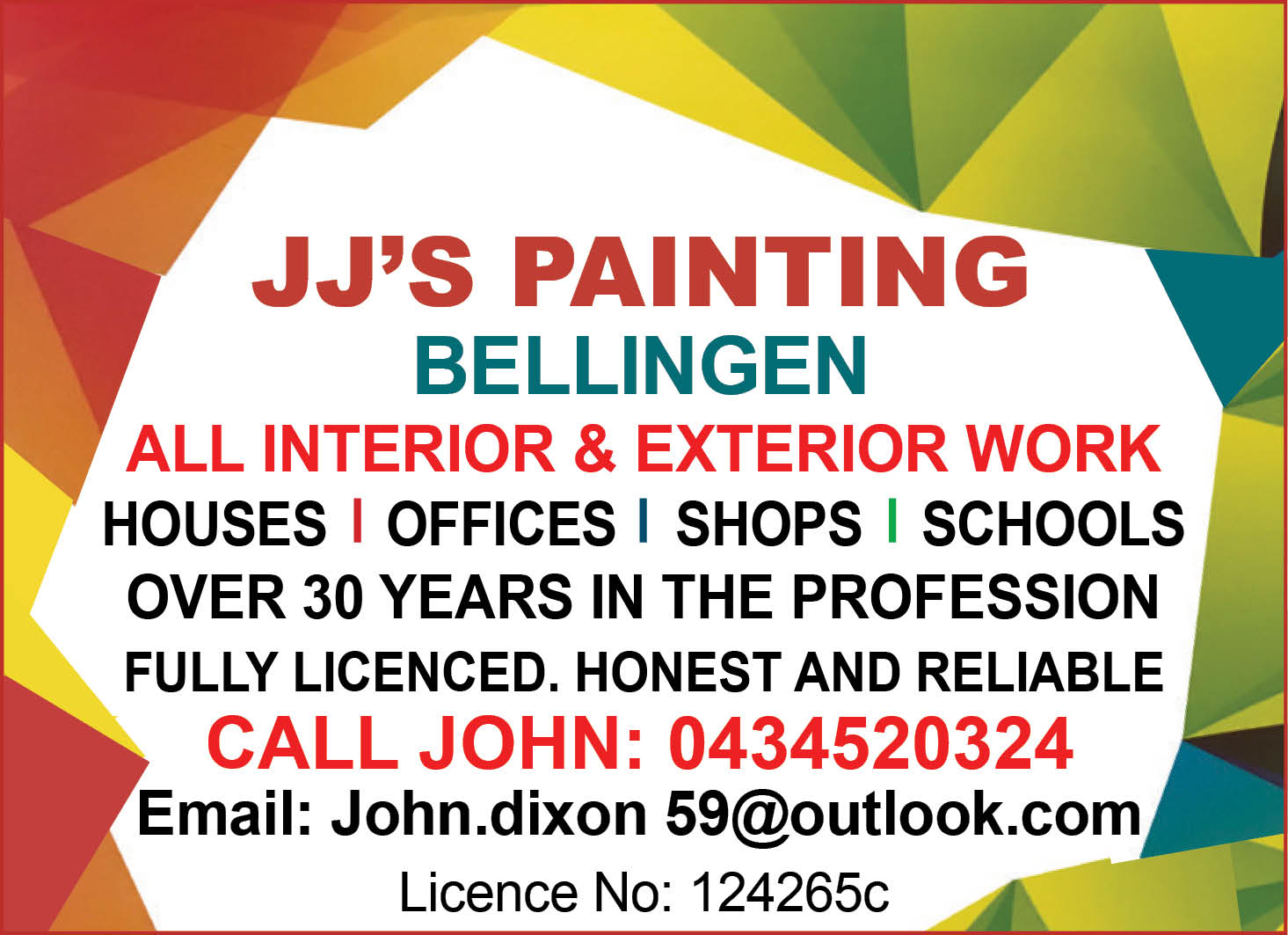 JJ's Painting Bellingen