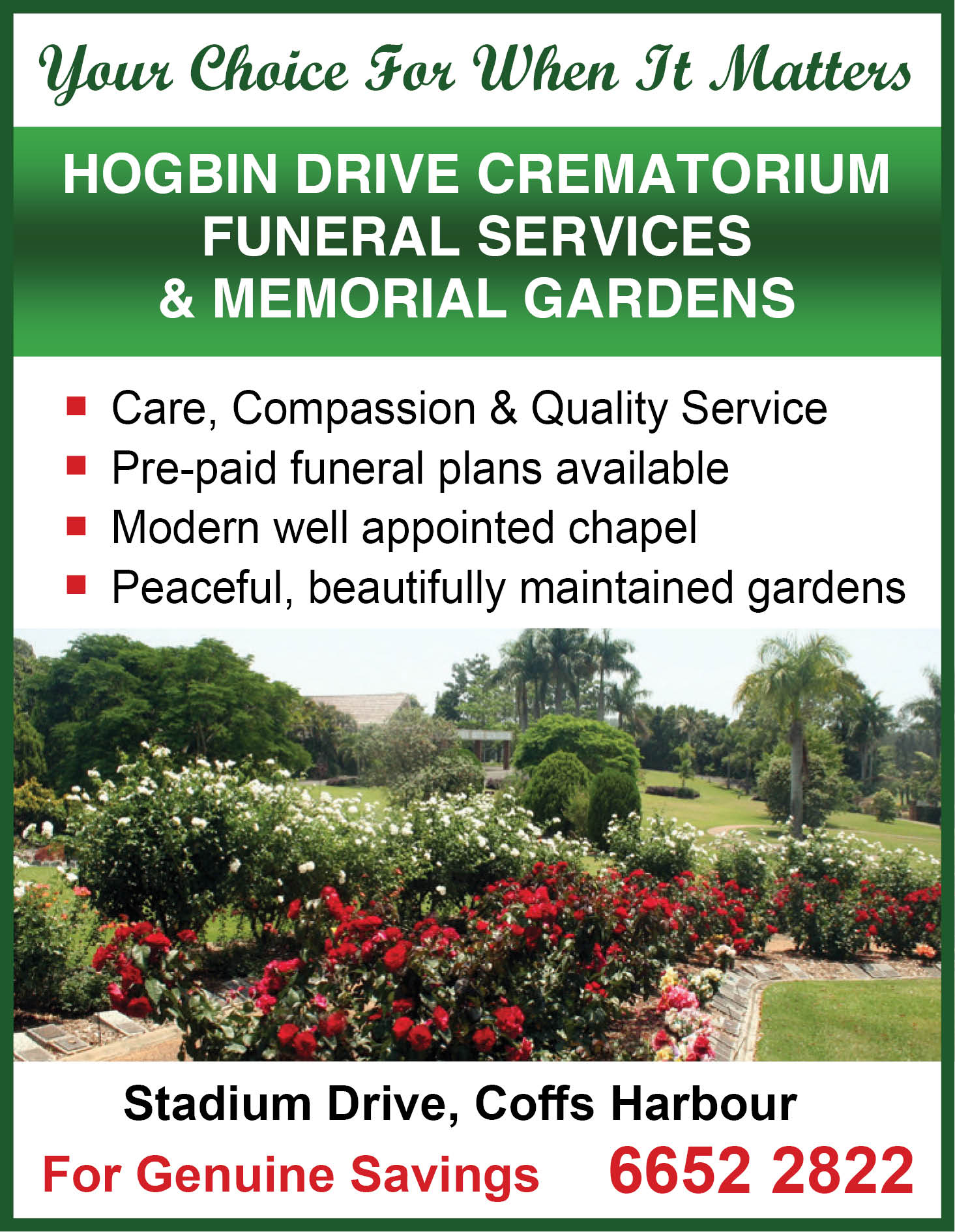 Keith Logue (Hogbin Drive Crematorium)