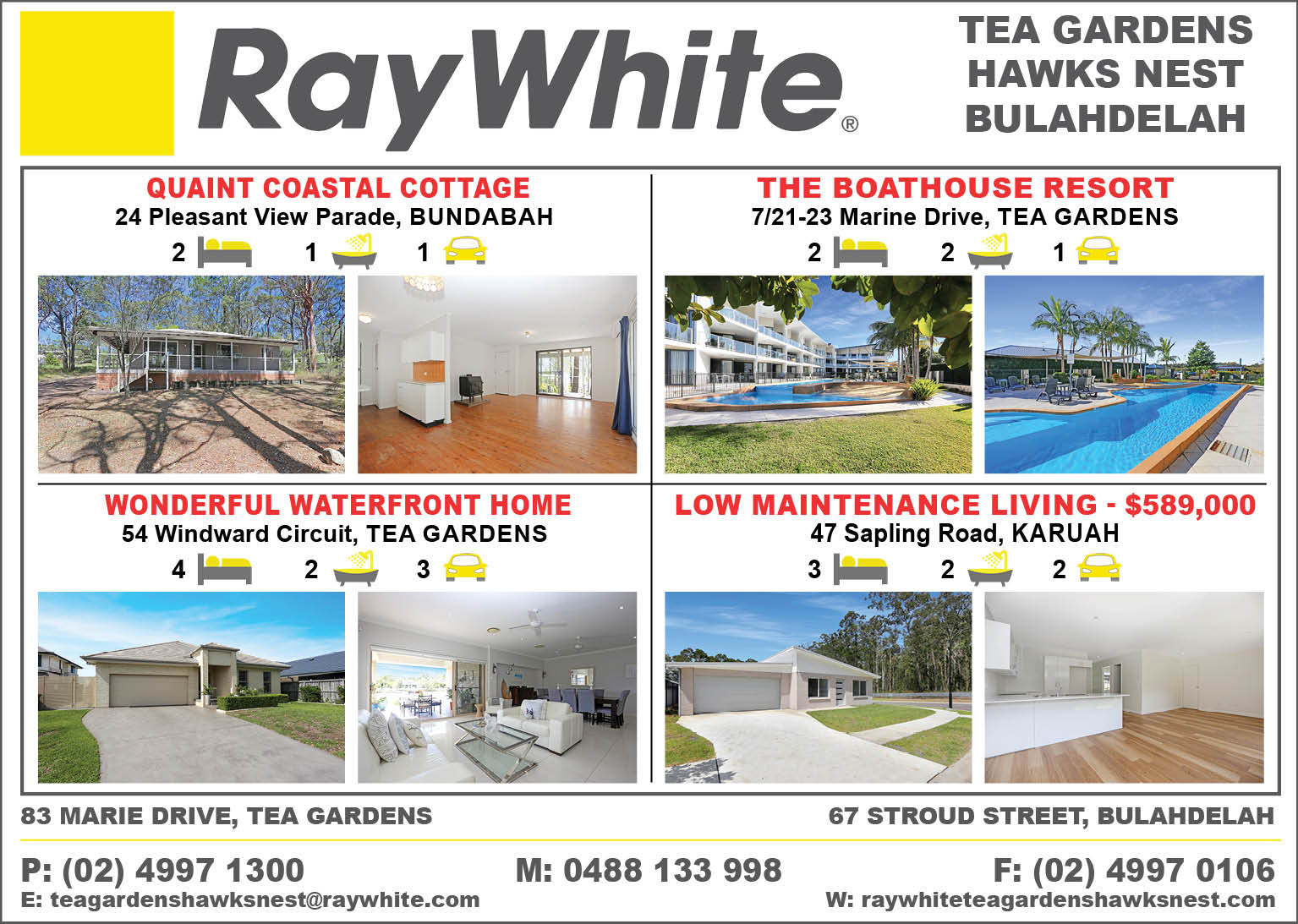 Ray White Real Estate Tea Gardens